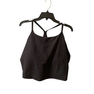 Old Navy‎ Sports Bra Black Powersoft Sz 3X Plus Wireless Racerback NWOT